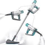 Steam Mop Cleaner ThermaPro Elite 12 in 1 for Hardwood/Tiles/Vinyl/Carpet - Easy-Detachable Handheld Steam Cleaner for Kitchen - Garment - Furniture and Clothes, Multifunctional Whole House Steamer
