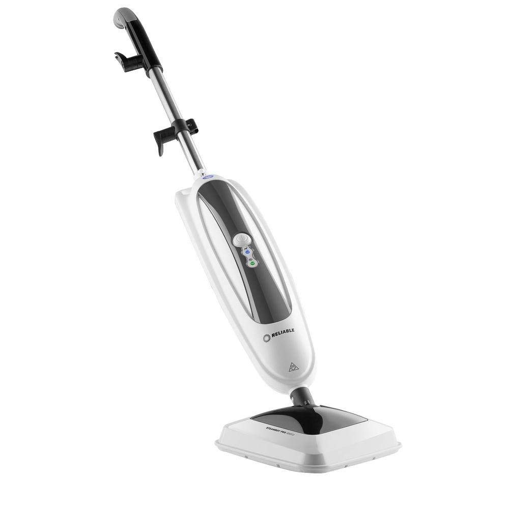 Reliable Steamboy 300CU 3-in-1 1500W, Fast Heat-up, 2.4 Cup Water Capacity, Heavy-Duty Tile Scrubber, Carpet Hardwood Laminate Steam Mop Include 2 Extra Replacable Microfiber Pads