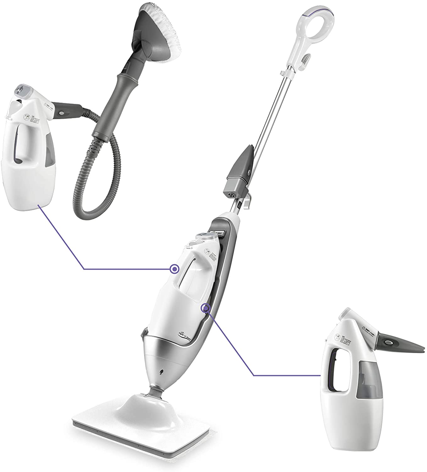 Multi Function model in white